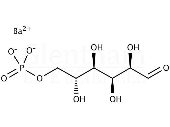 D-Glucose-6-phosphate barium salt Structure