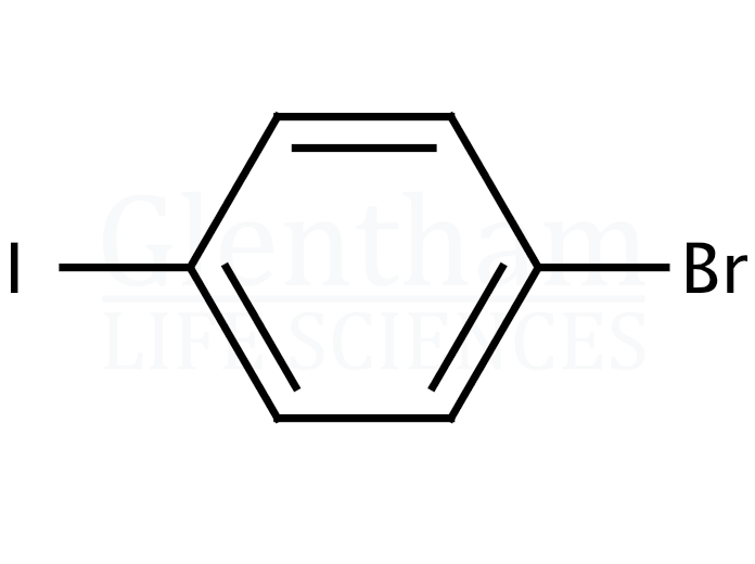 Structure for 1-Bromo-4-iodobenzene