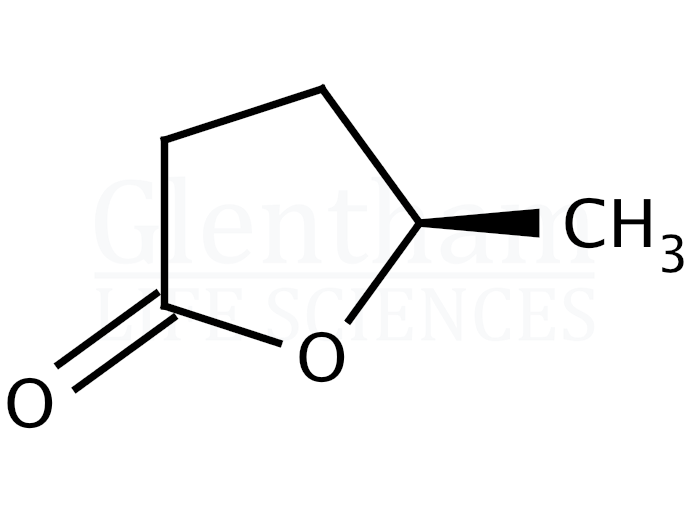 (R)-4-Pentanolide Structure