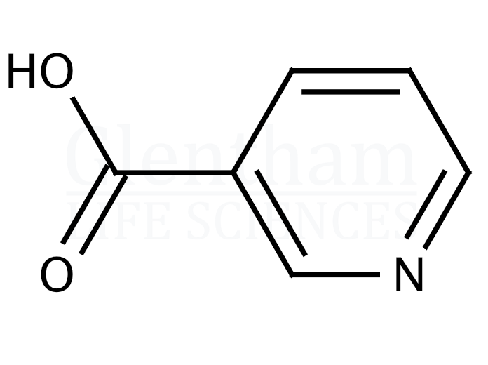 Nicotinic acid, EP, USP grade Structure