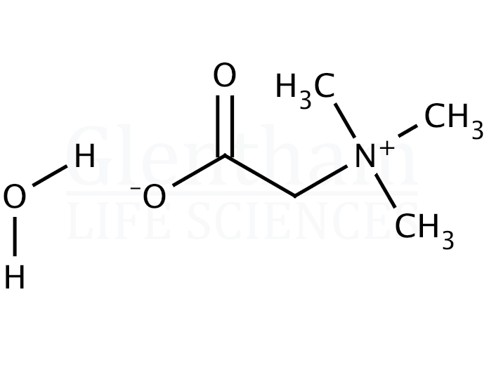 Betaine monohydrate Structure