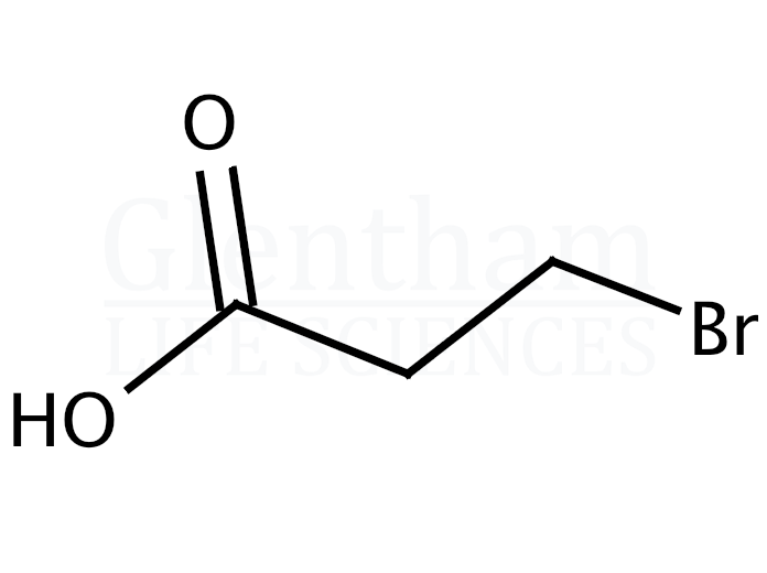 Structure for 3-Bromopropionic acid