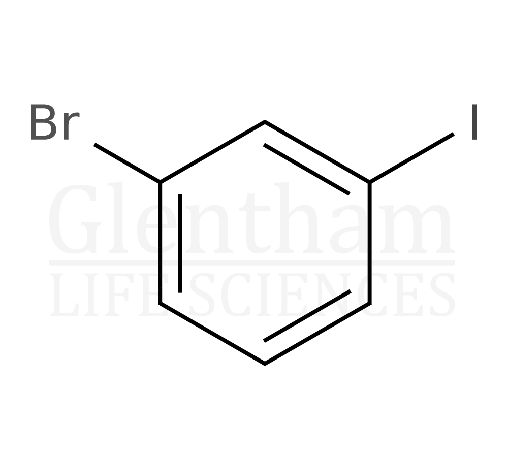 Structure for 1-Bromo-3-iodobenzene