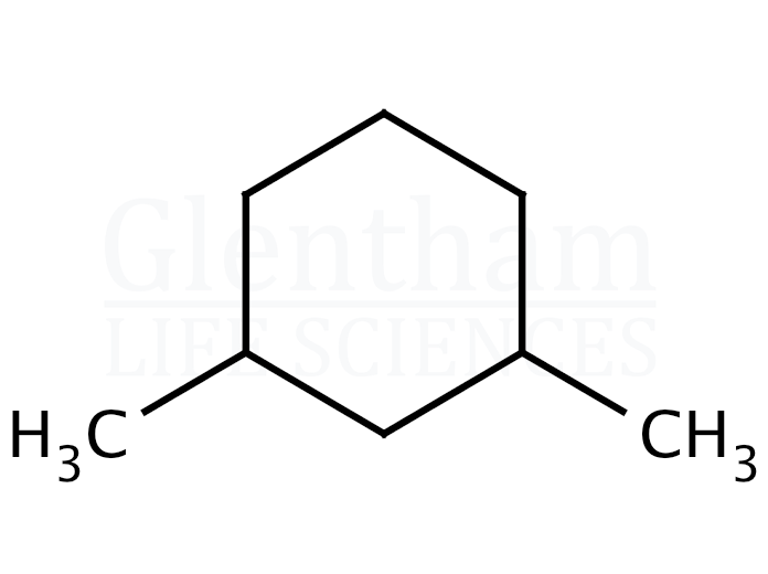 1,3-Dimethylcyclohexane, cis + trans Structure