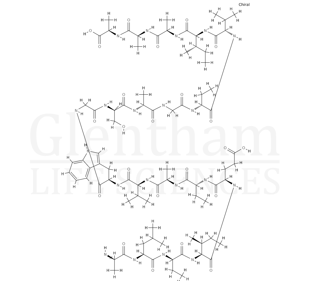 Actagardin Structure