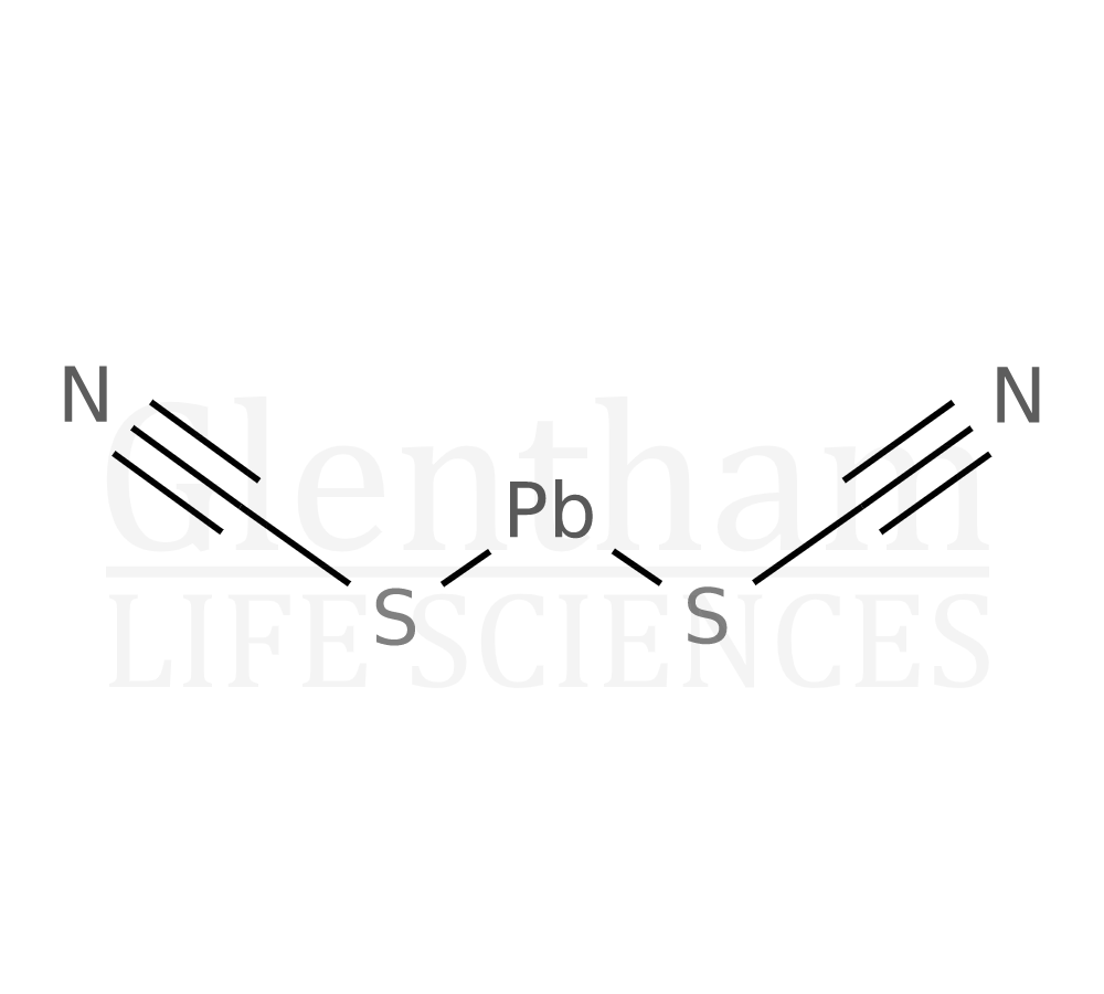 Structure for Lead(II) thiocyanate, 98+%