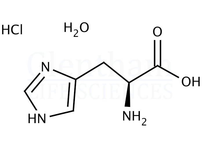 Structure for L-Histidine monohydrochloride monohydrate, EP grade