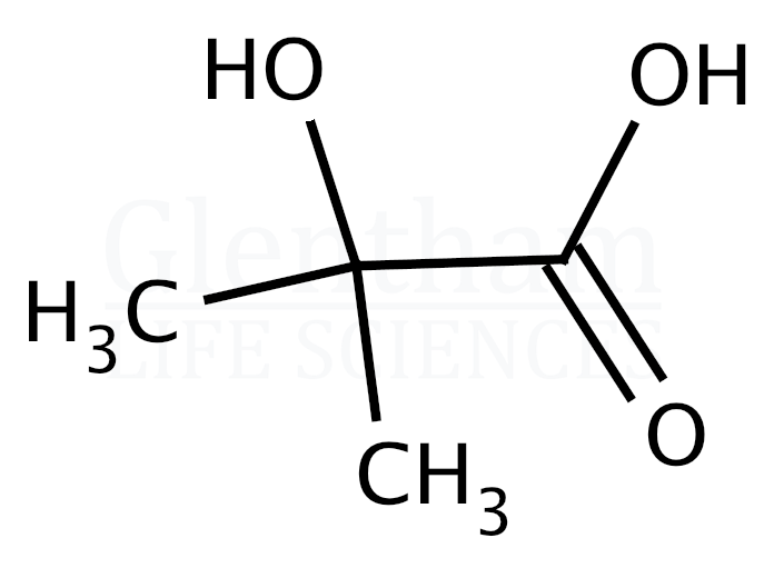 Structure for 2-Hydroxyisobutyric acid