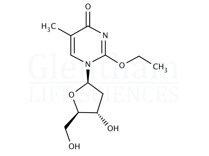 2-O-Ethylthymidine Structure