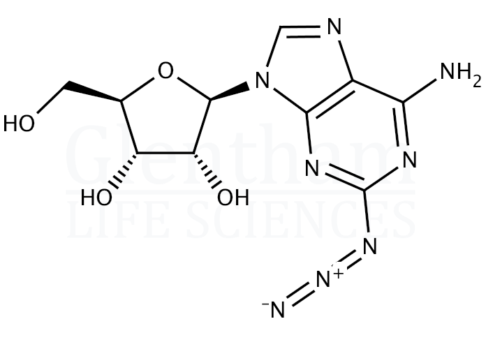 2-Azidoadenosine Structure