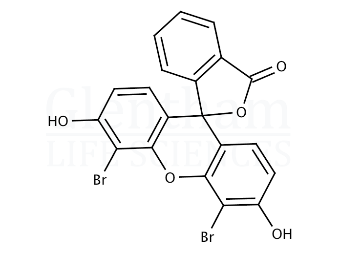 Structure for 4′,5′-Dibromofluorescein (C.I. 45370:1)