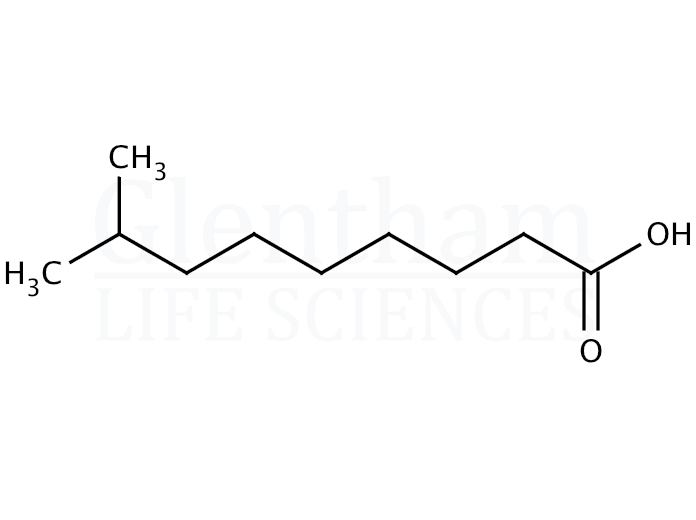Structure for 8-Methylnonanoic acid