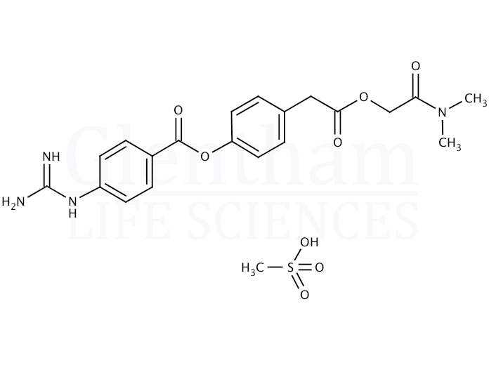 Structure for Camostat mesylate