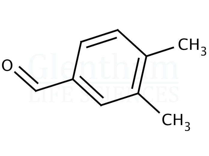 Structure for 3,4-Dimethylbenzaldehyde (5973-71-7)