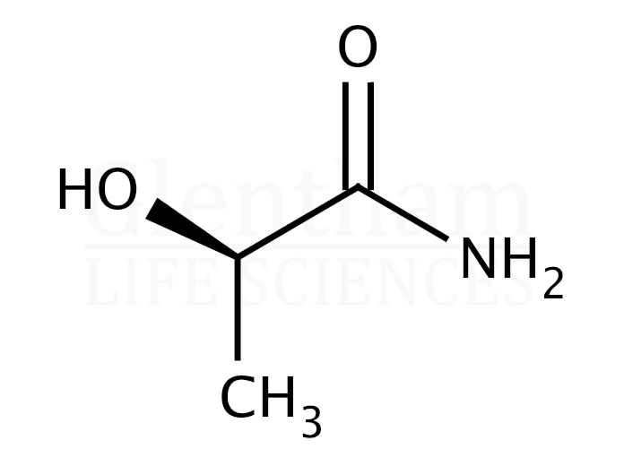 (R)-(+)-Lactamide Structure