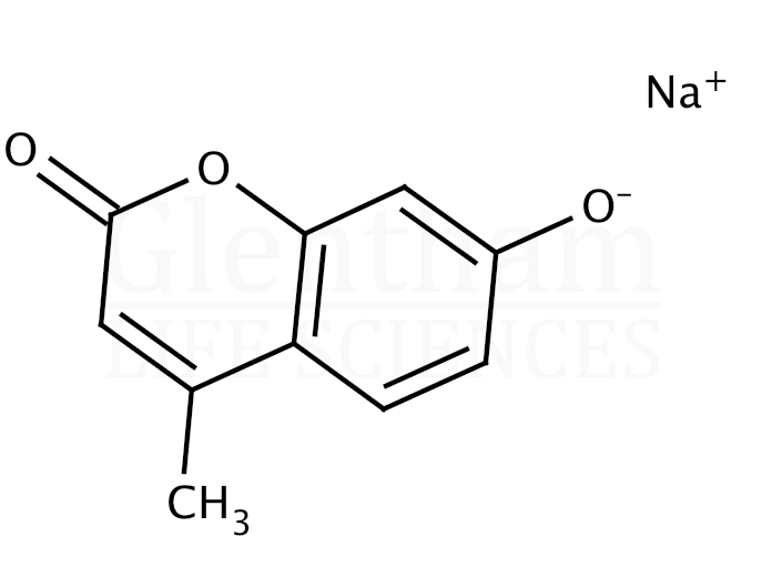 4-Methylumbelliferone sodium salt Structure