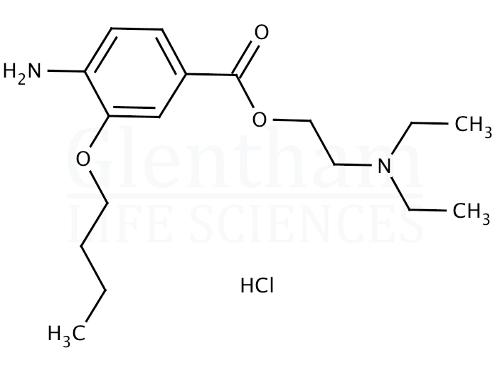 Benoxinate hydrochloride Structure