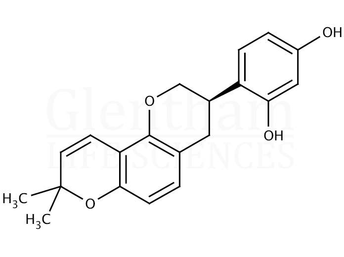 Structure for  Glabridin  (59870-68-7)