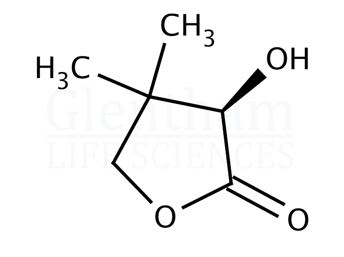 Structure for D-(-)-Pantolactone