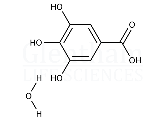 Structure for Gallic acid monohydrate