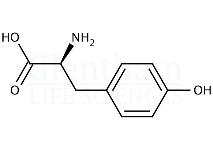 Structure for L-Tyrosine (60-18-4)