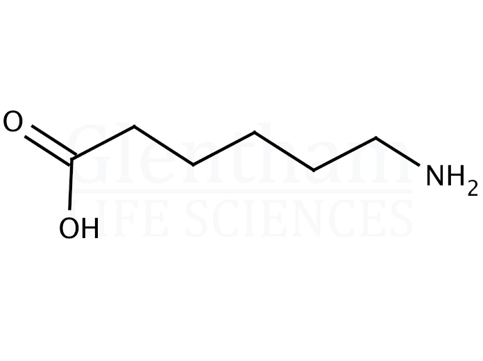 Strcuture for 6-Aminohexanoic acid, USP grade