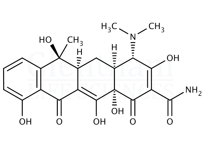 Structure for Tetracycline, EP grade (60-54-8)