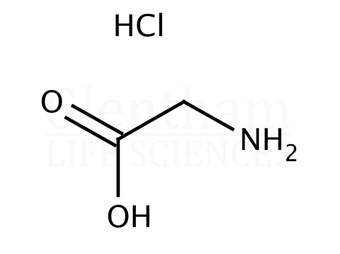 Glycine hydrochloride Structure