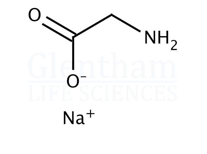 Glycine sodium salt Structure