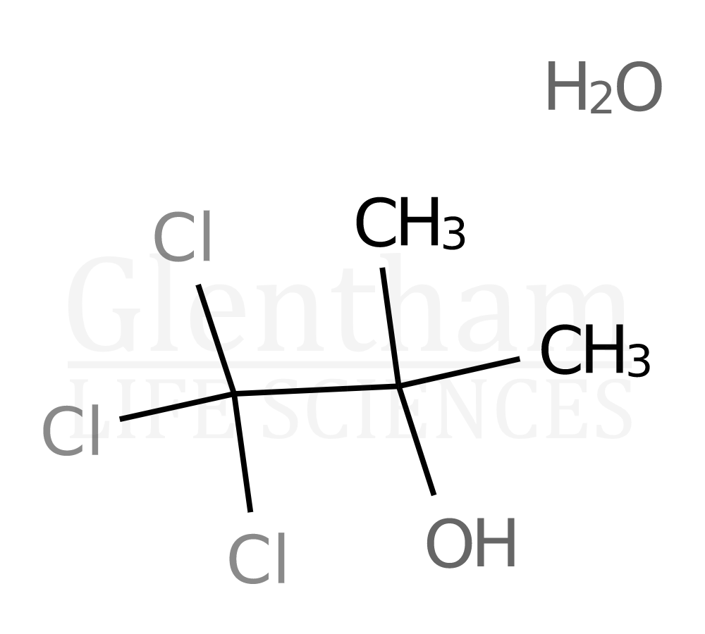 Chlorobutanol hemihydrate, BP, Ph. Eur. grade Structure