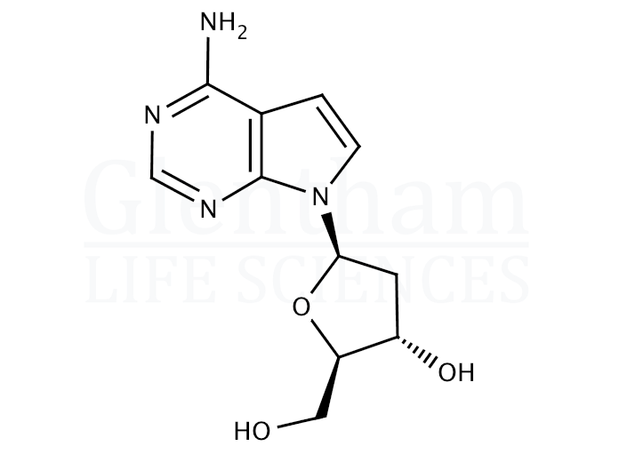 7-Deaza-2''-deoxyadenosine Structure