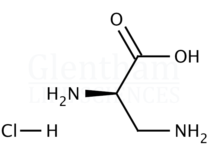 D-2,3-Diaminopropionic acid monohydrochloride Structure