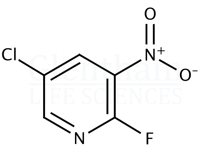 Structure for 5-Chloro-2-fluoro-3-nitropyridine