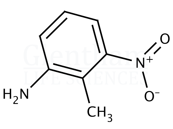 2-Methyl-3-nitroaniline (2-Amino-6-nitrotoluene) Structure