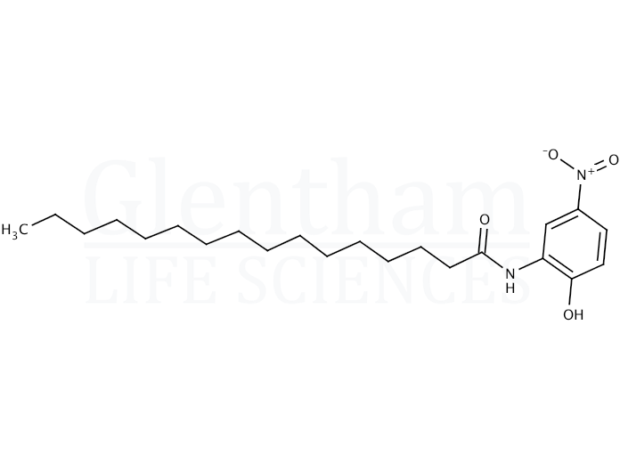 2-(n-Hexadecanoylamino)-4-nitrophenol Structure