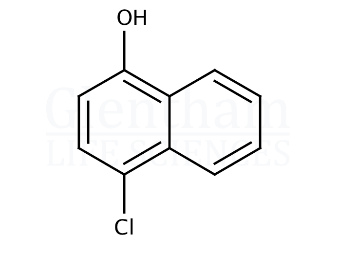 Structure for 4-Chloro-1-naphthol (604-44-4)