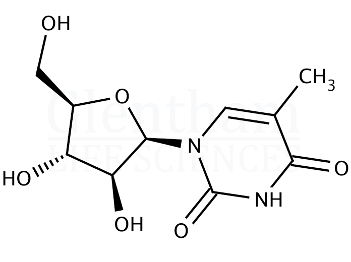 Structure for 1-(b-D-Arabinofuranosyl)thymine