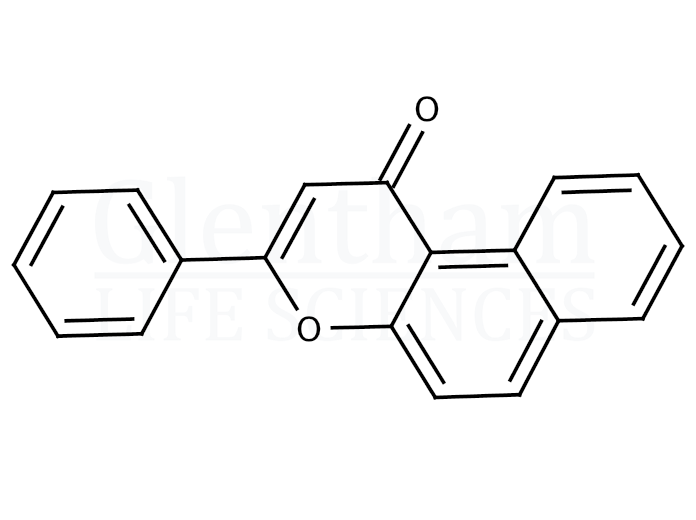 beta-Naphthoflavone Structure