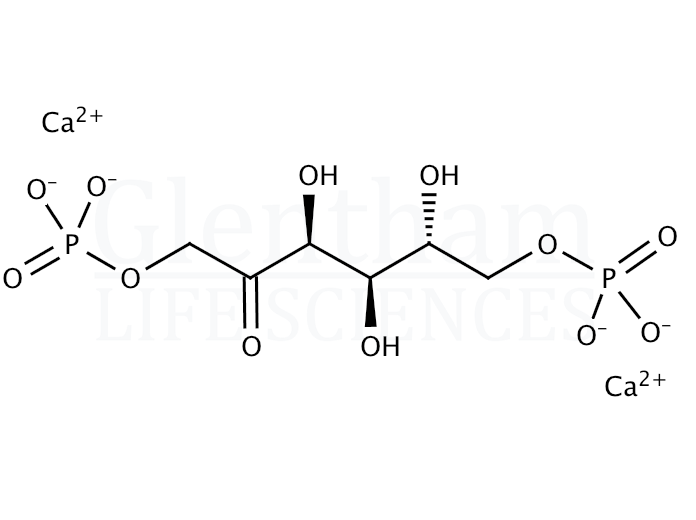 D-Fructose 1,6-diphosphate dicalcium salt Structure