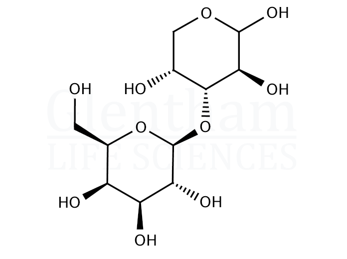 Structure for 3-O-(b-D-Galactopyranosyl)-D-arabinose