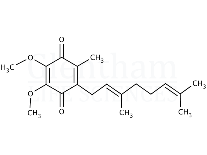 Ubiquinone 10 (Coenzyme Q2) Structure