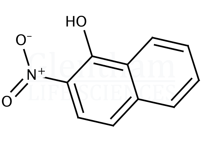 Structure for  2-Nitro-1-naphthol  (607-24-9)