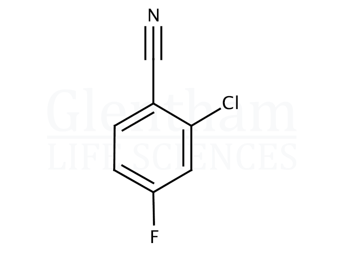 Structure for 2-Chloro-4-fluorobenzonitrile