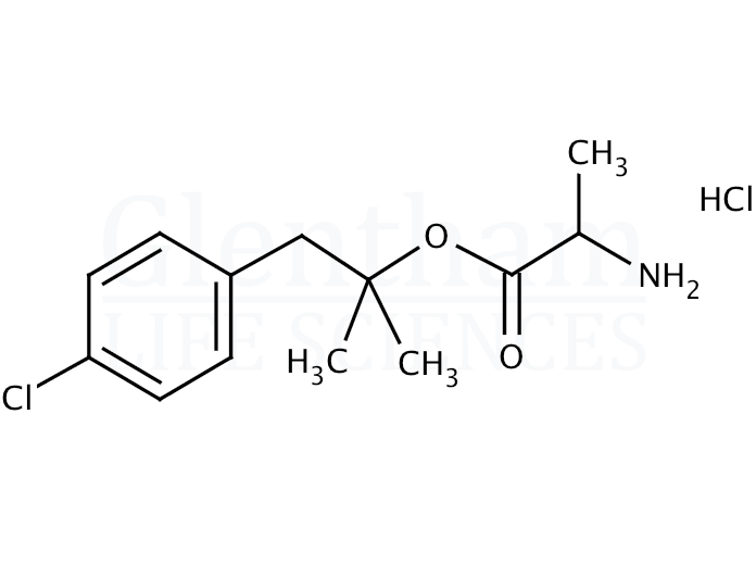 Strcuture for Alaproclate hydrochloride