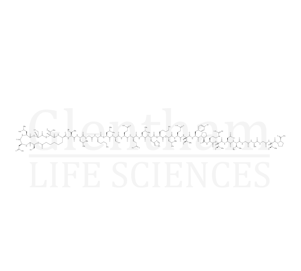 Structure for  Elcatonin Acetate  (60731-46-6)