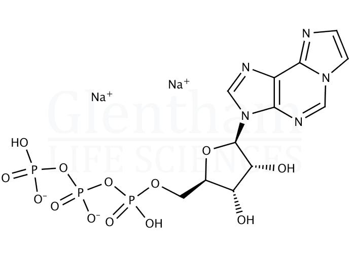 1,N6-Etheno-adenosine-5’-triphosphate sodium salt - 10 mM solution Structure