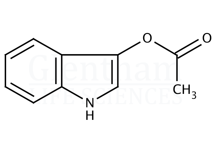 Structure for  3-Indoxyl acetate  (608-08-2)