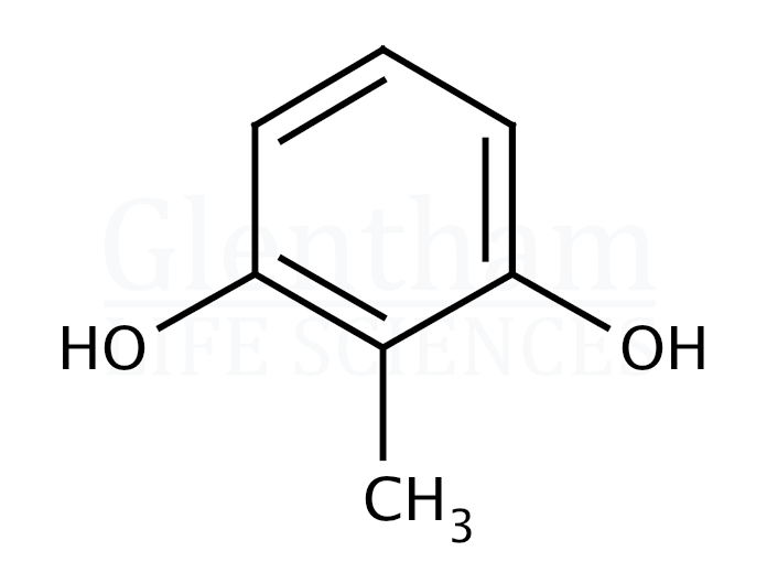Structure for 2-Methylresorcinol (2,6-Dihydroxytoluene)