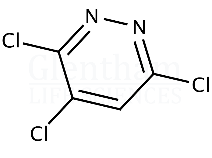 3,4,6-Trichloropyridazine Structure