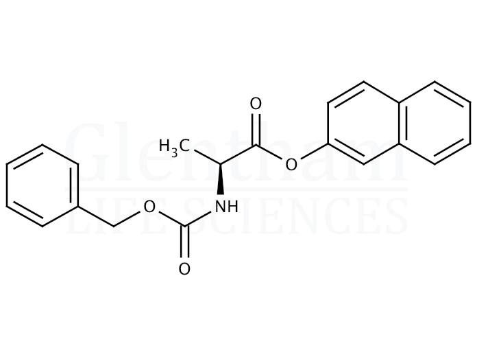 Z-L-alanine beta-naphthyl ester Structure